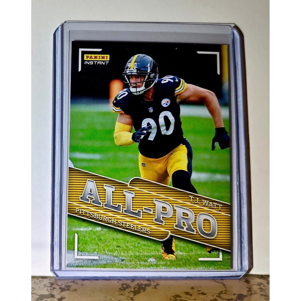 T.J. Watt 2020 Panini All-Pro NFL #12 Football Card 1/241 Pittsburgh Steelers